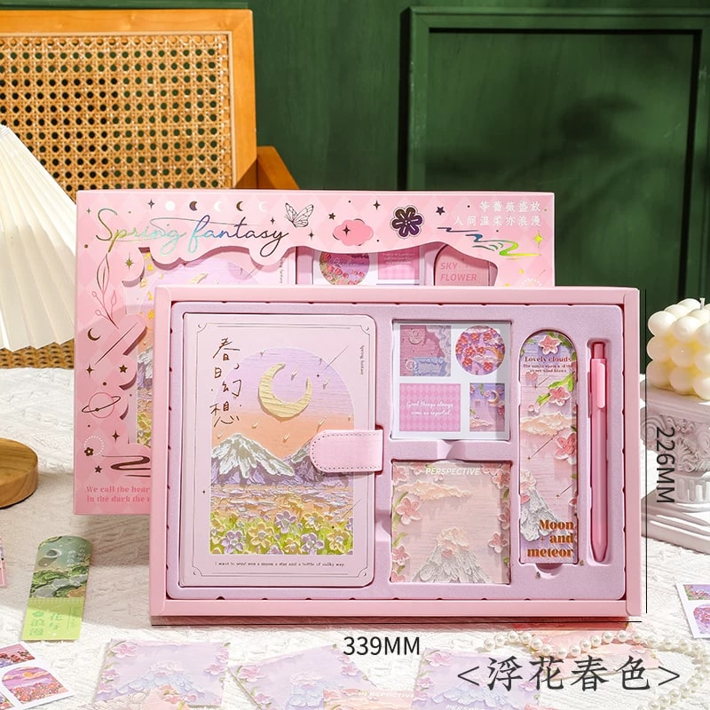 Illustrated Journal and Stationery Gift Set photo 6