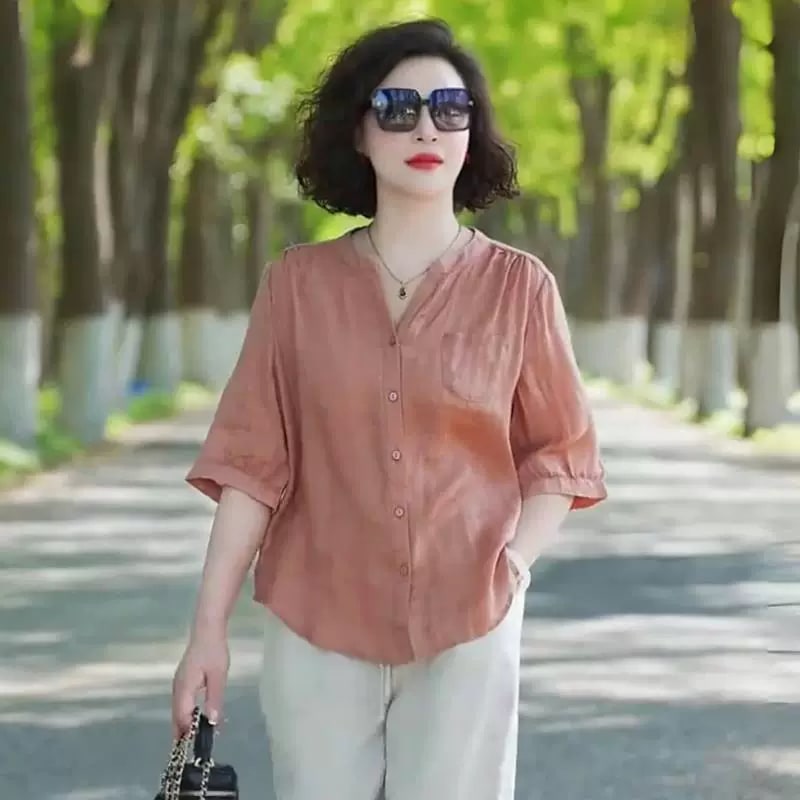 Women's Relaxed Shirt and Wide-Leg Trousers Set photo 2