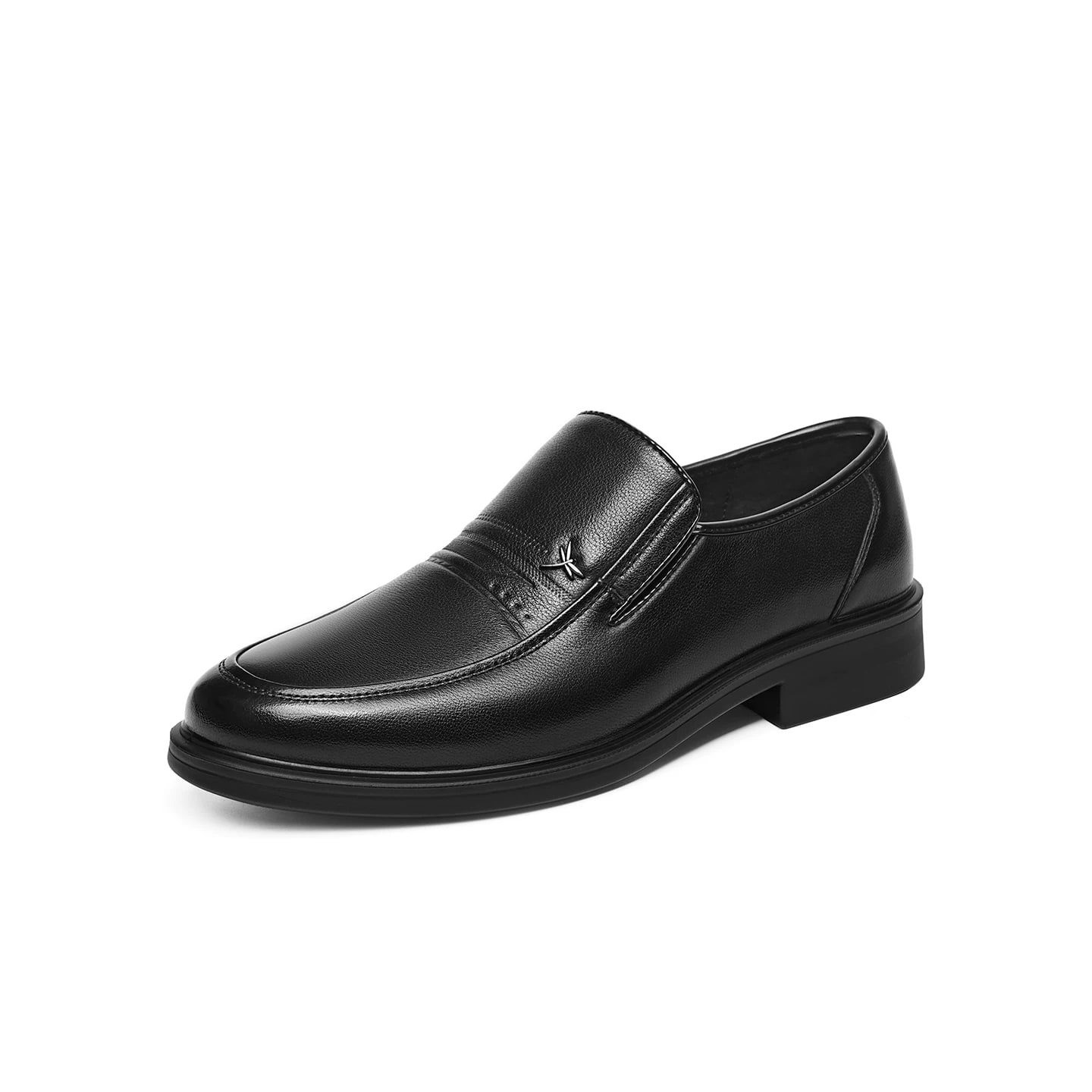 Red Dragonfly Men's Slip-On Leather Shoes photo 5