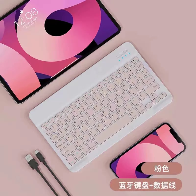 Slim Bluetooth Keyboard for Tablets and Phones photo 3