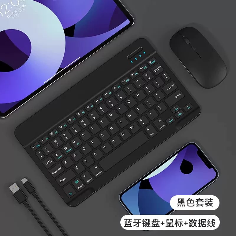 Slim Bluetooth Keyboard for Tablets and Phones photo 5