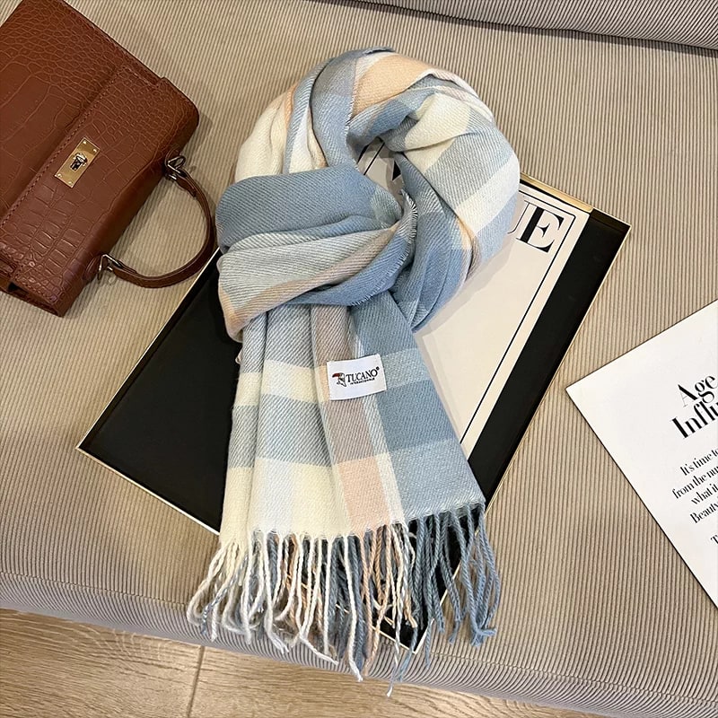 TUCANO Checked Winter Scarf photo 5