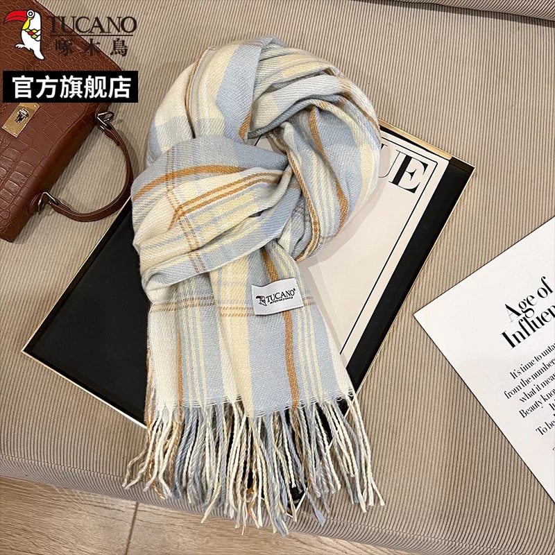 TUCANO Checked Winter Scarf photo 6