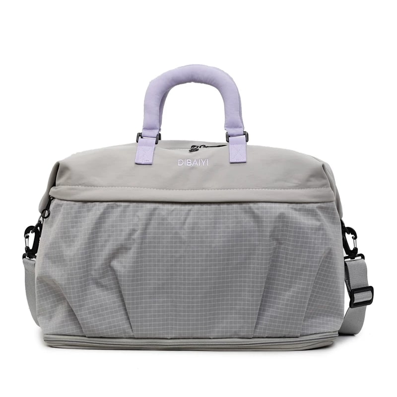 Large Capacity Travel Duffel Bag with Zip Pocket