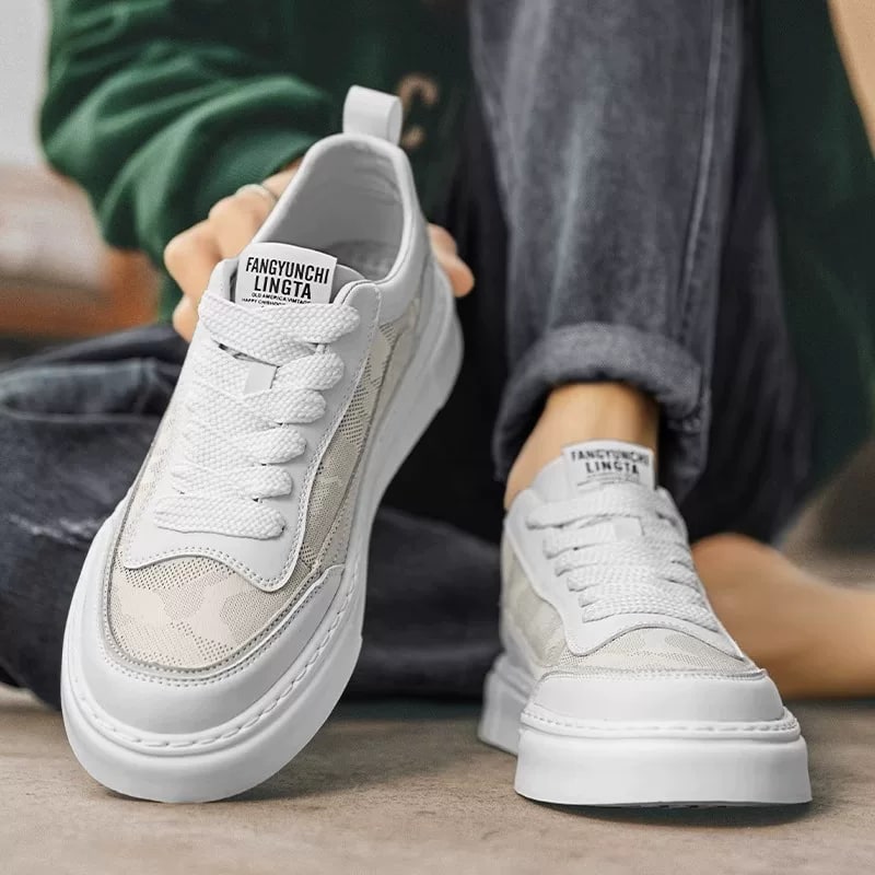 Plover Breathable Low-Top Canvas Trainers for Men photo 6