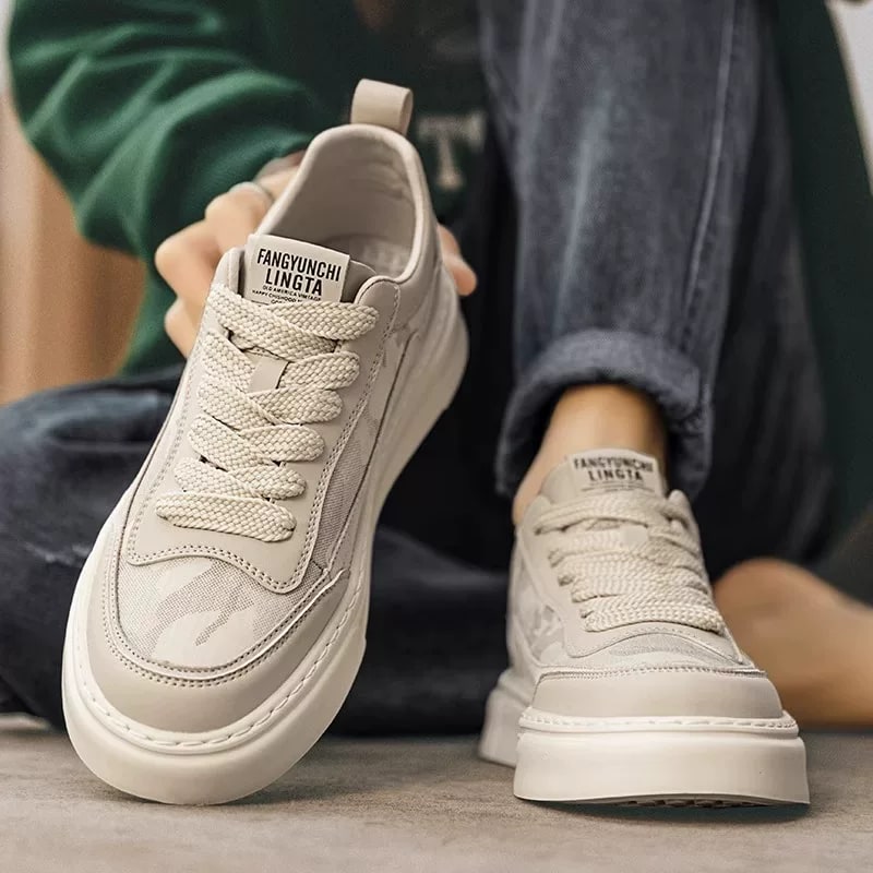 Plover Breathable Low-Top Canvas Trainers for Men photo 5