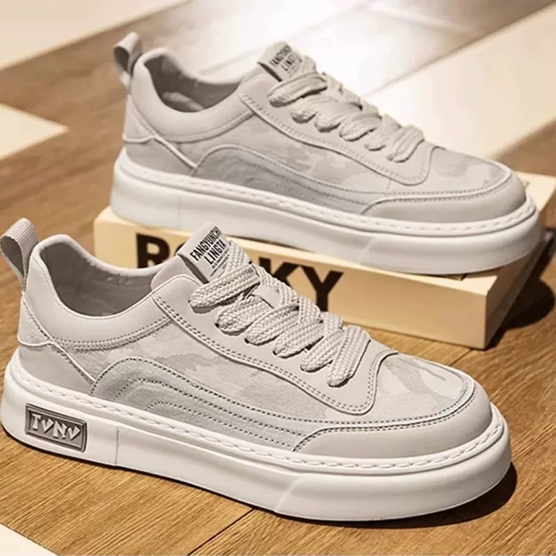 Plover Breathable Low-Top Canvas Trainers for Men