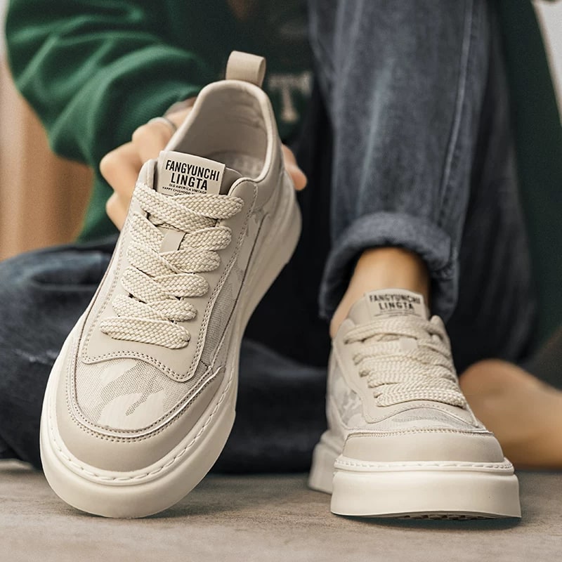 Plover Breathable Low-Top Canvas Trainers for Men photo 2