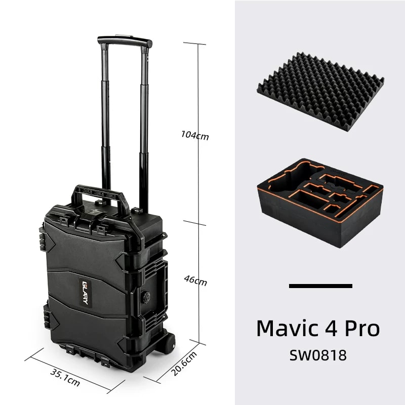 Hard Carry Case for DJI Drones - Drone Accessory photo 6