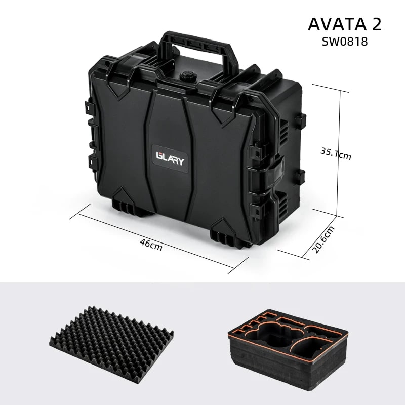 Hard Carry Case for DJI Drones - Drone Accessory photo 2