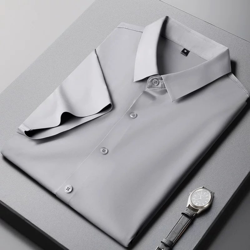 Romon Men's Cool-Touch Short-Sleeve Shirt — Fashion on G+ Market