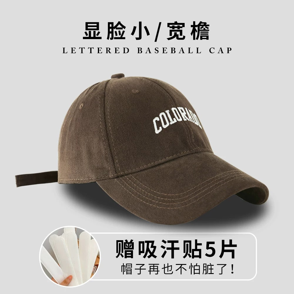 Wide-Brim Lettered Baseball Cap — Fashion on G+ Market