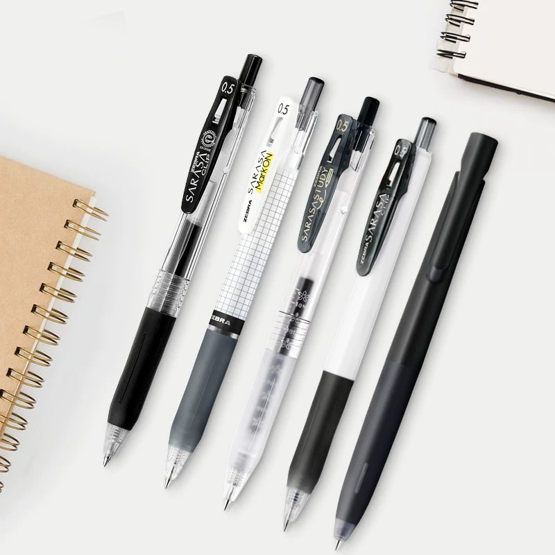 Zebra Sarasa Retractable Gel Pen Multi-Pack, 0.5mm