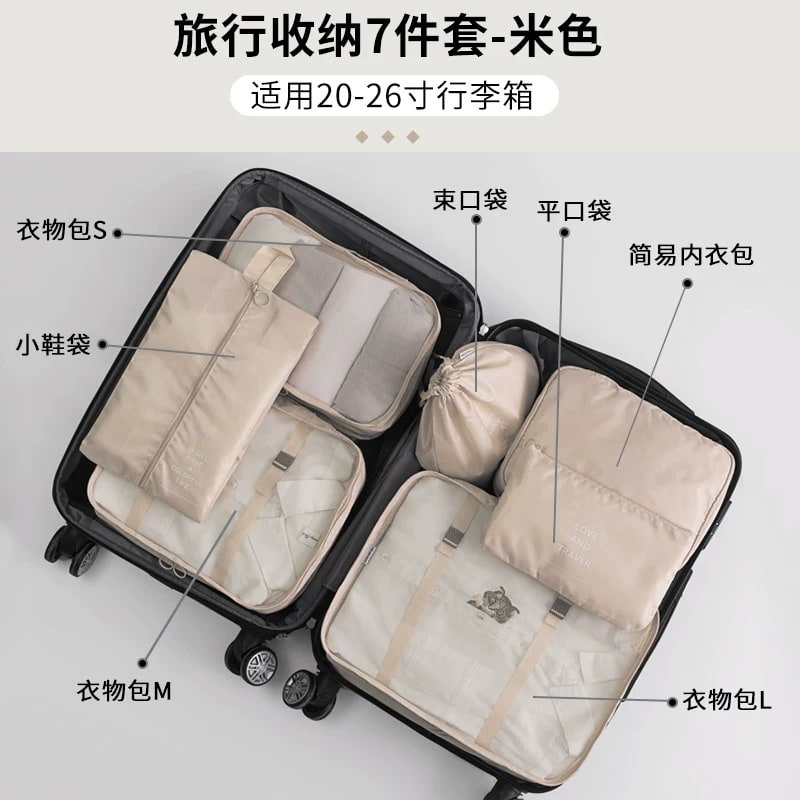 Travel Packing Cube and Luggage Organiser Set photo 4