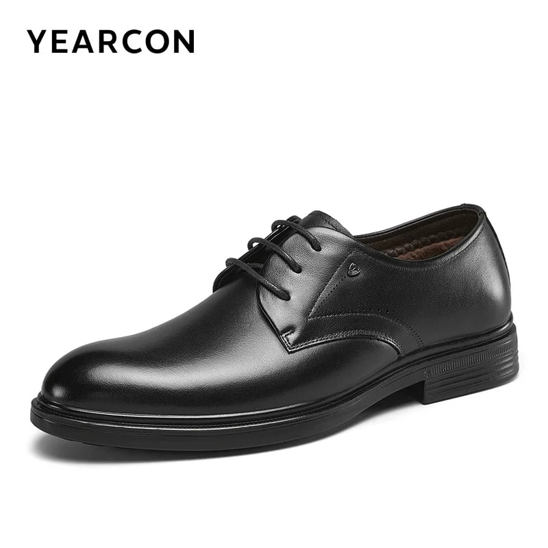 YEARCON Men's Leather Business Dress Shoes photo 4