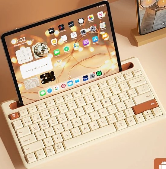 BOW Wireless Bluetooth Keyboard with Tablet Slot — Electronics on G+ Market