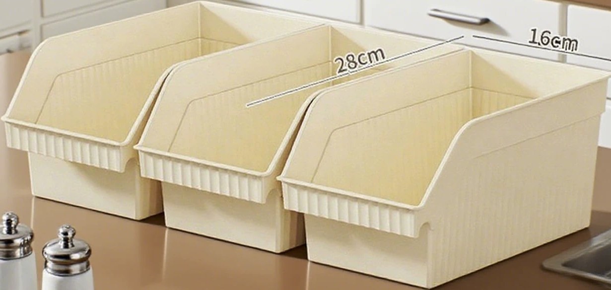 Open-Front Kitchen Storage Basket - Pack of 3 — Home & Furniture on G+ Market