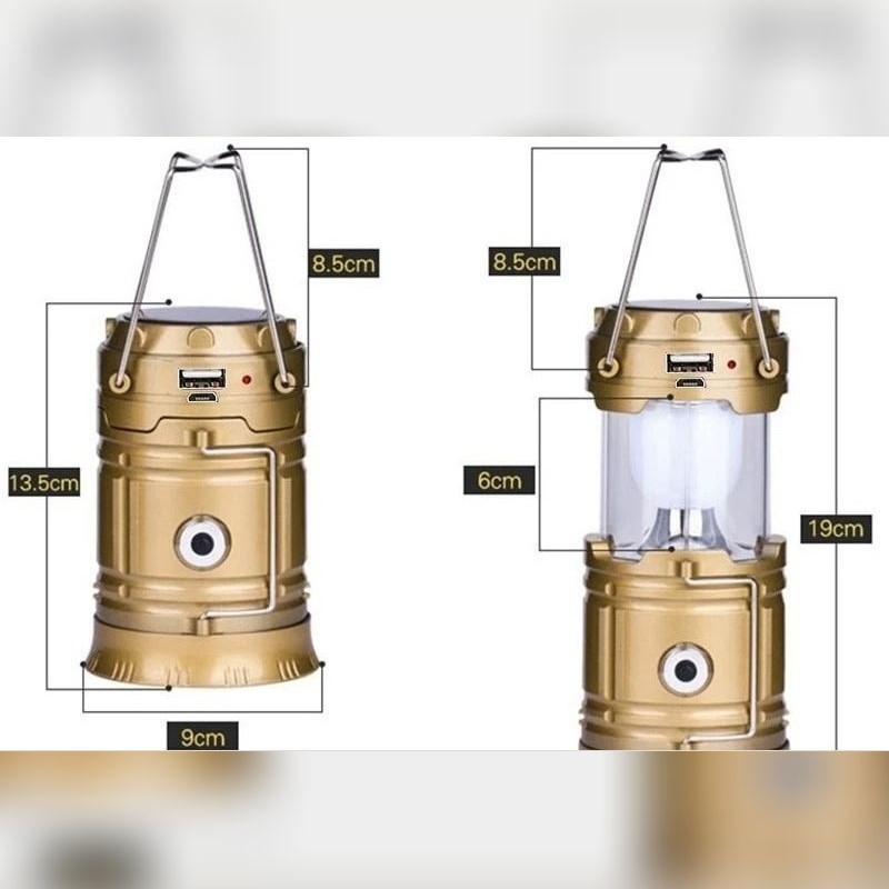 Collapsible Solar Camping Lantern and Torch — Electronics on G+ Market