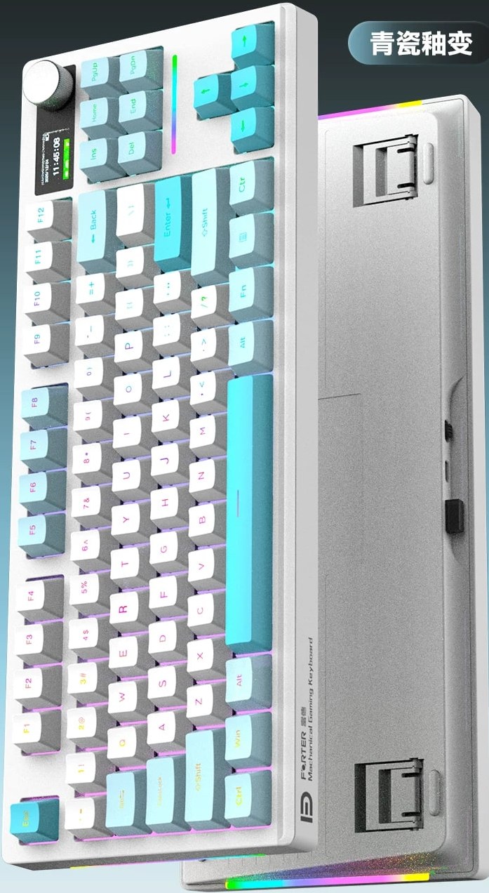 Fude FG87 Tri-Mode Mechanical Keyboard, 87 Keys — Electronics on G+ Market