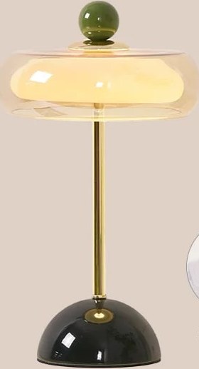 Mushroom Glass Bedside Table Lamp — Home & Furniture on G+ Market