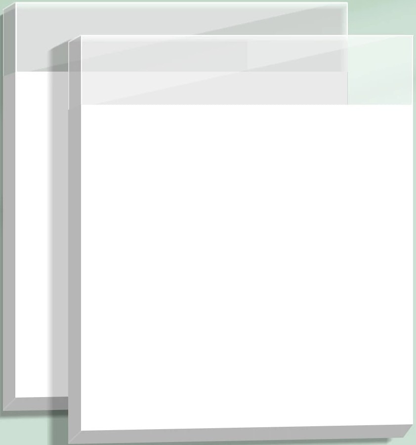 Transparent Sticky Notes, 75 x 88 mm — All products on G+ Market