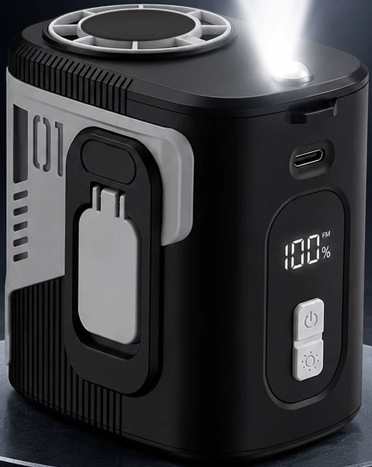 Waist-Clip Cooling Fan with Thermoelectric Chill Plate — Electronics on G+ Market