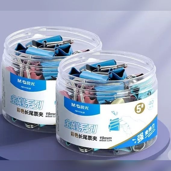 M&G Binder Clips, Black and Assorted Colours — All products on G+ Market