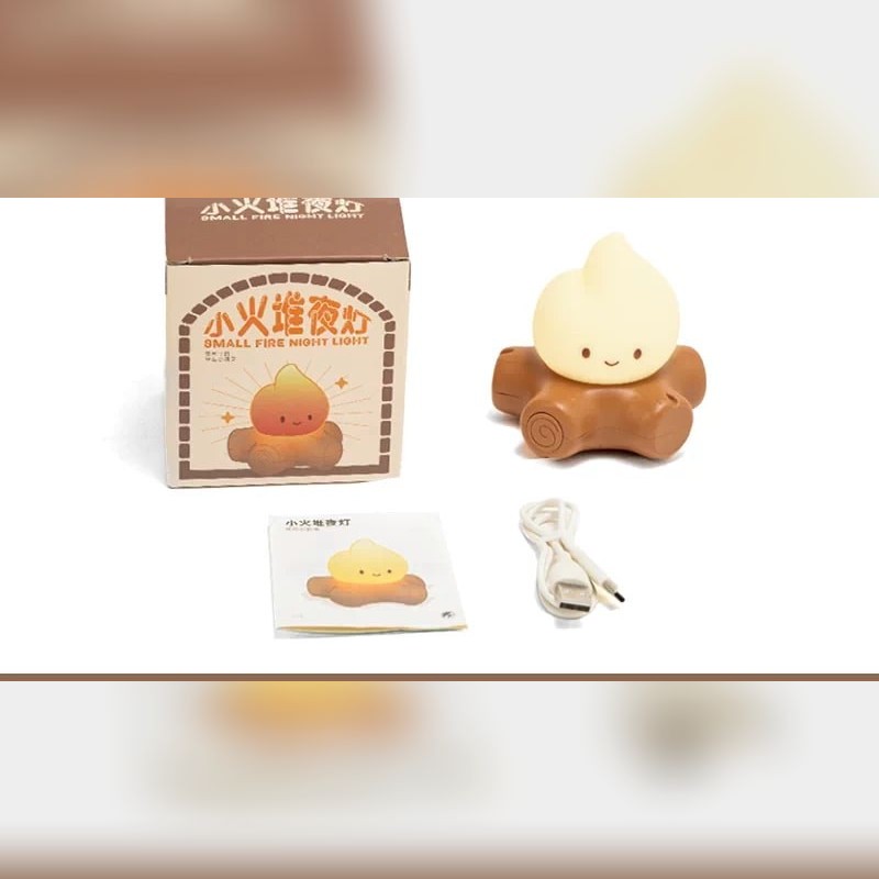 Campfire Character Night Light with White Noise — Home & Furniture on G+ Market