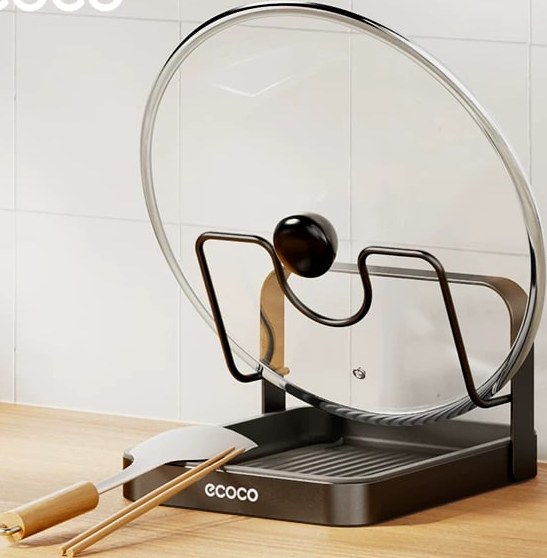 Ecoco Countertop Pot Lid and Utensil Rack — Home & Furniture on G+ Market