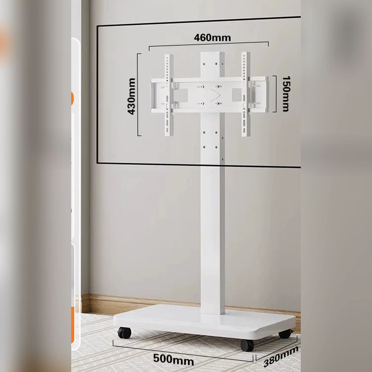 Rolling Floor TV Stand Trolley — Electronics on G+ Market