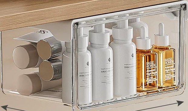 Clear Under-Shelf Pull-Out Drawer, Self-Adhesive — Home & Furniture on G+ Market