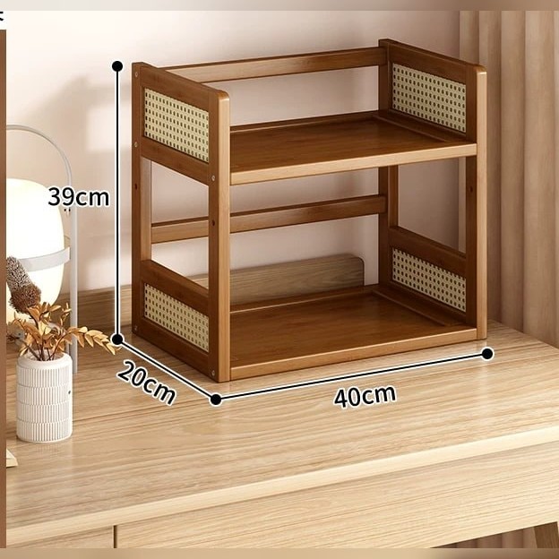 Bamboo Desktop Shelf Rack — Home & Furniture on G+ Market