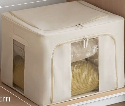 Foldable Fabric Storage Box with Washable Base and Viewing Windows — Home & Furniture on G+ Market