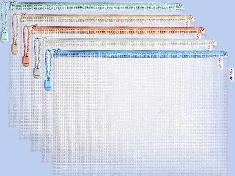 A4 Mesh Zip File Bags Multipack — All products on G+ Market