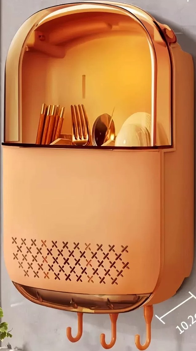 Wall-Mounted Cutlery and Chopstick Holder with Drip Tray — Home & Furniture on G+ Market
