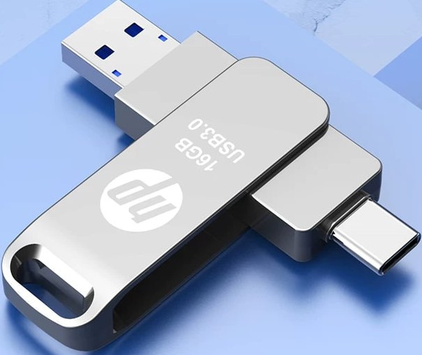 Dual-Interface USB 3.0 Flash Drive with USB-C and USB-A — Electronics on G+ Market
