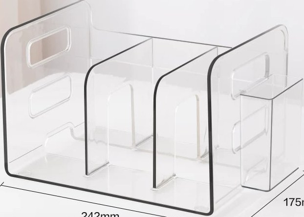 Deli Clear Desktop Book Stand with Pen Cup — All products on G+ Market