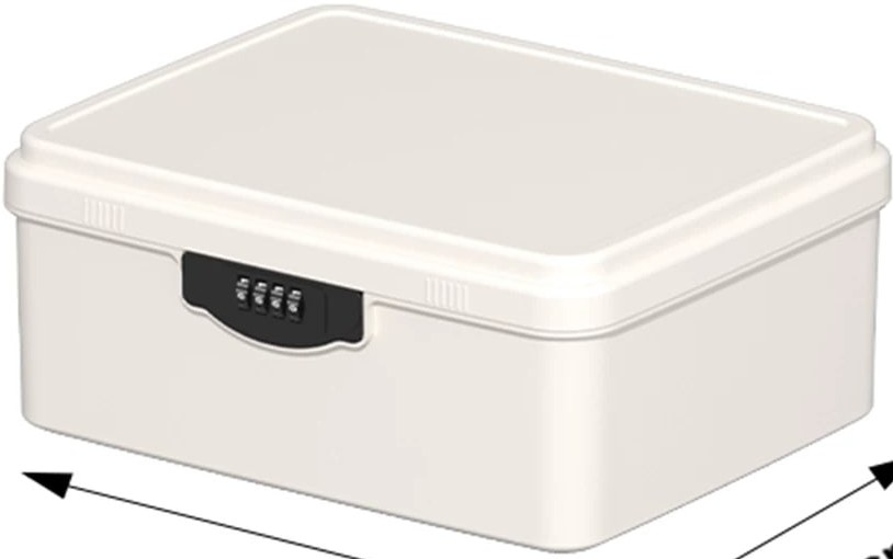Lockable Storage Box with Four-Digit Combination Lock — Home & Furniture on G+ Market