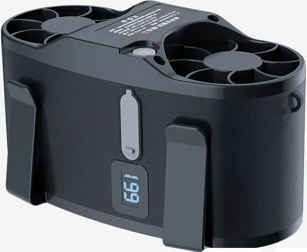Chigo Waist-Clip Cooling Fan with Long-Life Battery — Electronics on G+ Market