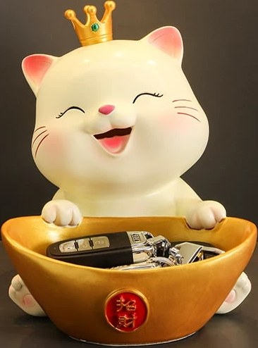 Lucky Cat Entryway Key Storage Ornament — Home & Furniture on G+ Market