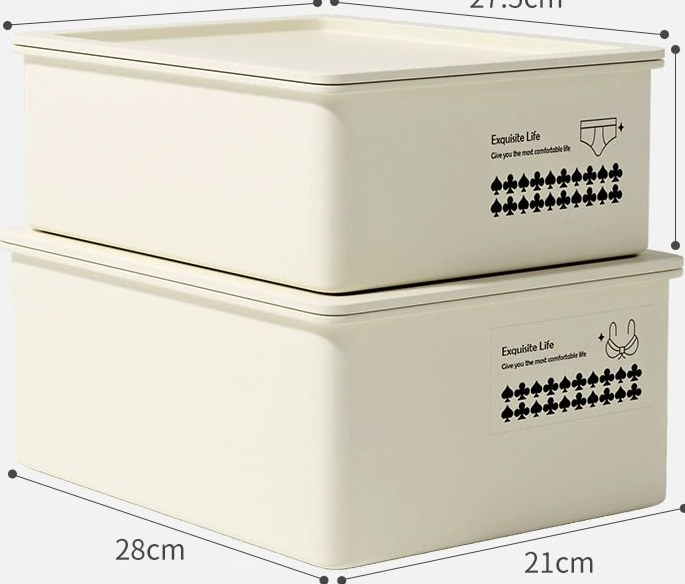 Lidded Underwear and Bra Drawer Organiser Set — Home & Furniture on G+ Market