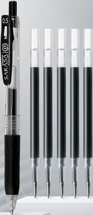 ZEBRA Retractable Gel Pen with Refill Set — All products on G+ Market