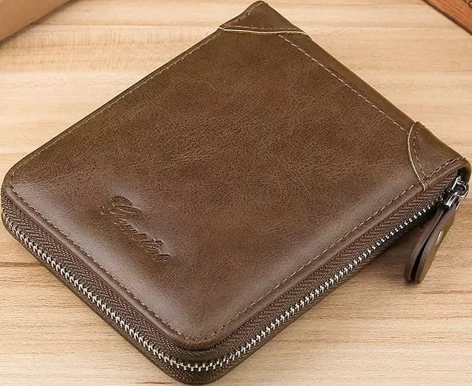 Men's Soft Leather Zip-Around Wallet — Fashion on G+ Market