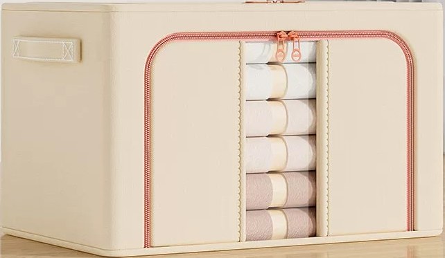 SIVASS Foldable Fabric Clothes Storage Box with Steel Frame — Home & Furniture on G+ Market