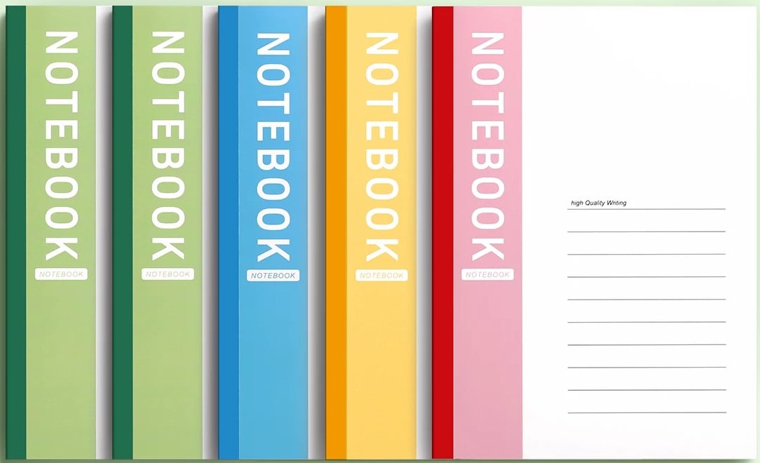 Soft Cover Lined Exercise Notebooks, Multipack — All products on G+ Market