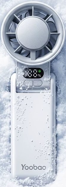 Yoobao F18 Handheld Fan with Cooling Plate — Electronics on G+ Market
