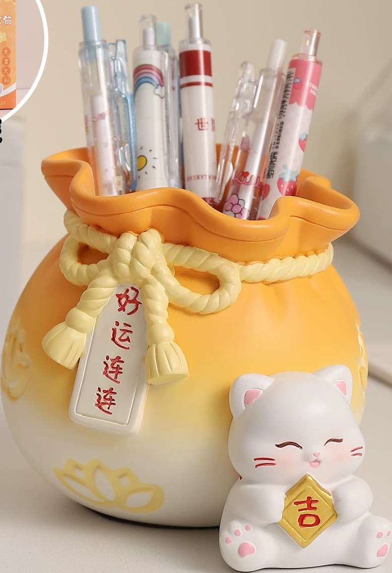 Resin Character Pen Pot, Desk Ornament — All products on G+ Market