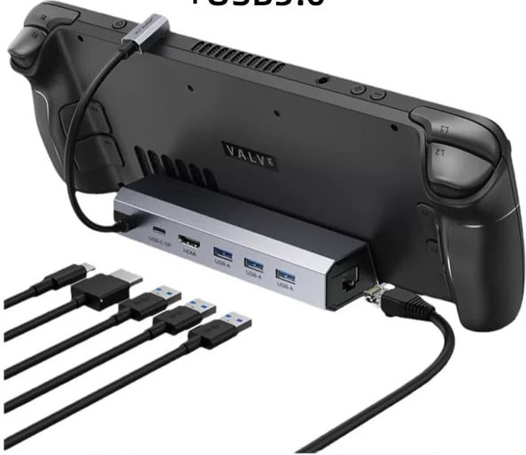 JSAUX Aluminium USB-C Docking Station for Handhelds and Laptops — Electronics on G+ Market