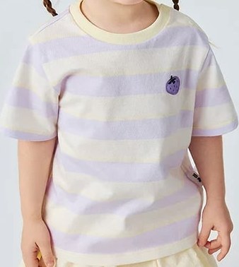 Mini Bala Kids' Striped Cotton T-Shirt — All products on G+ Market
