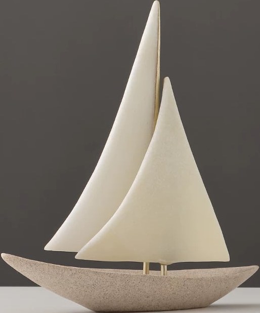 Sandstone Sailing Boat Ornament — Home & Furniture on G+ Market